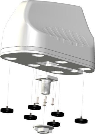 Moduł GPS Poynting Poynting Antennas 5G/LTE KFZ/Marine A-MIMO-0003-V2-15 weiß SMA (M) & RPSMA Adapter 1,8~4,5dbi 4G/5G/GPS/GLONASS/WIFI Dual-Band MIMO