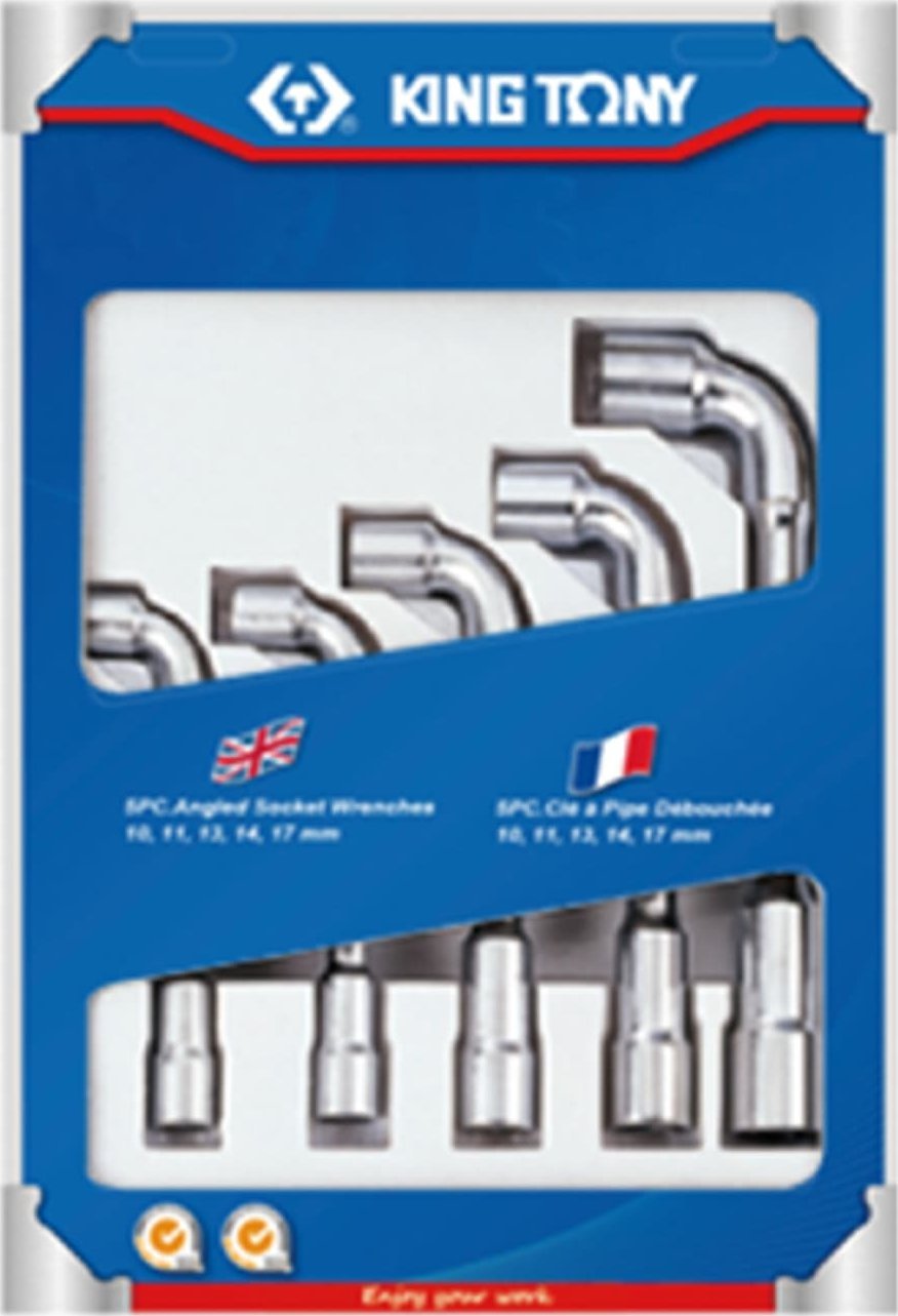 King Tony ZESTAW KLUCZY FAJKOWYCH 5cz. 10 - 17mm King Tony