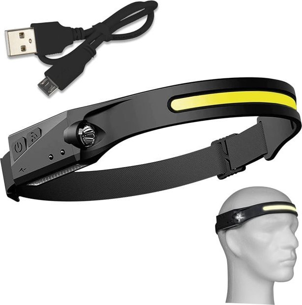 Latarka czołowa Platinium Latarka czołowa LED 2w1