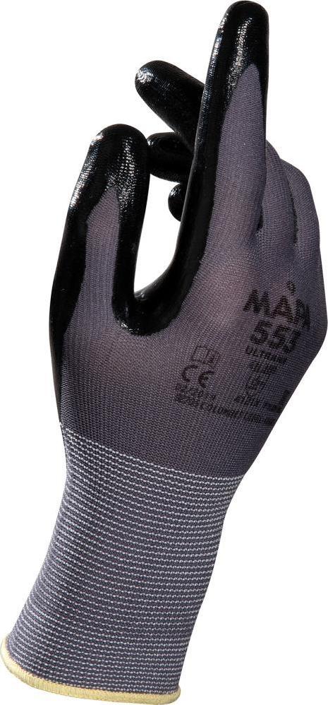 MAPA Ultrane 553 Rękawice BHP Robocze Powlekane Ochronne