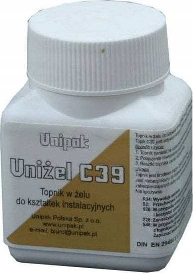 Unipak Żel do lutowania - UNIŻEL C-39 125g UNIPAK
