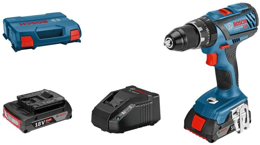 Bosch Professional Cordless impact driver BOSCH Professional GSB 18V-28 , 18V, 2x2.0 Ah, GAL 18V-20, twist