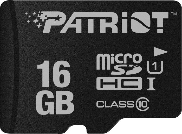 Karta Patriot LX Series MicroSDHC 16 GB Class 10 UHS-I/U1 (PSF16GMDC10)