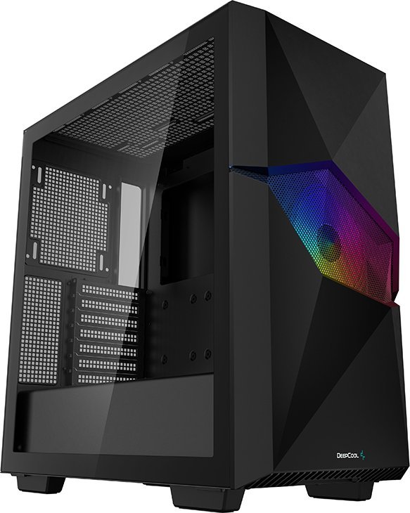 Obudowa Deepcool Cyclops RGB czarna (R-BKAAE1-C-1)