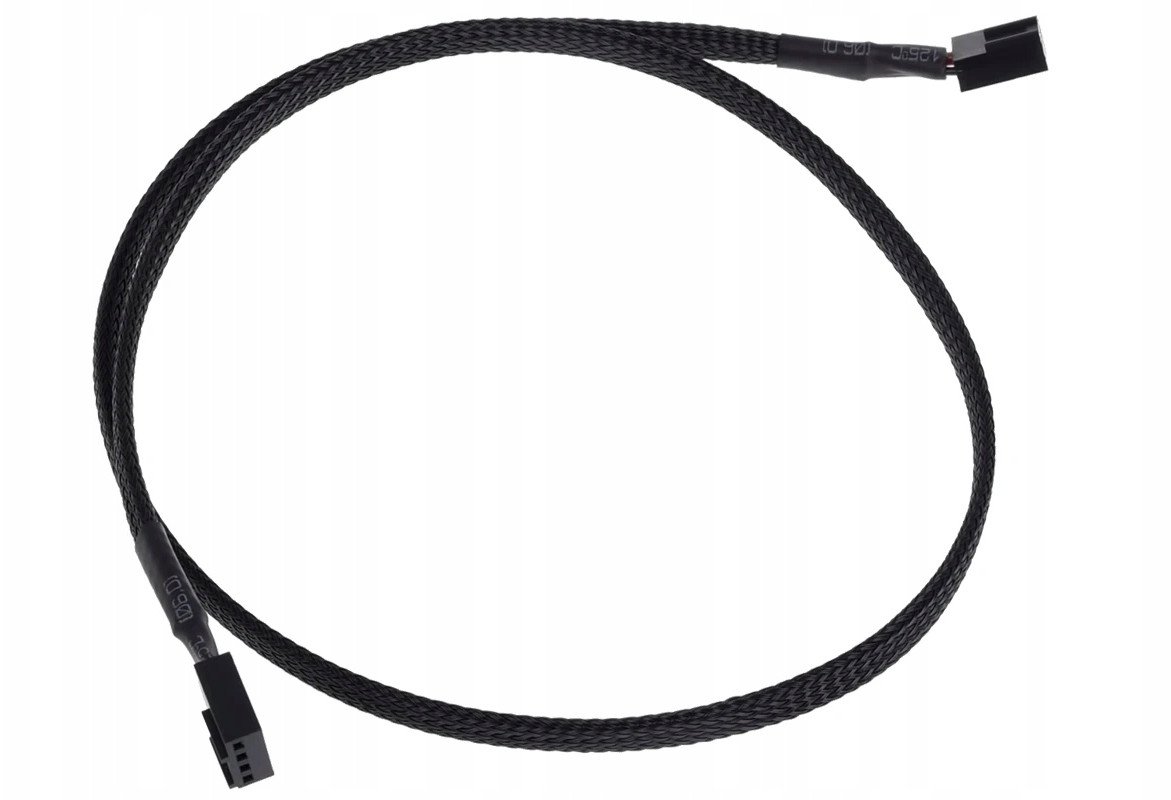 Gelid przedłużacz 4pin PWM 60cm czarny (CA-PWM-08)
