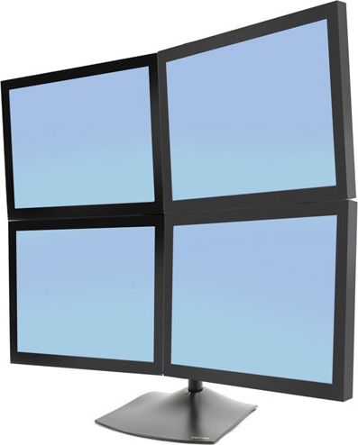 Ergotron Stojak biurkowy na 4 monitory do 24" DS100 (33-324-200)