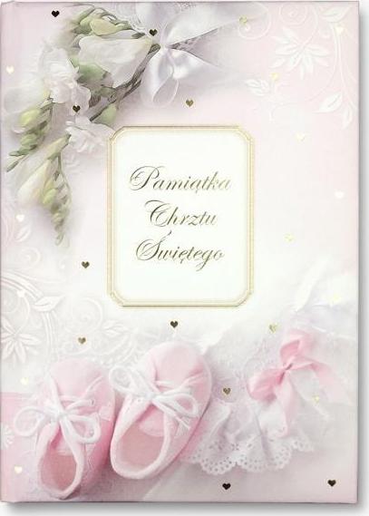 Pan Dragon Książeczka chrzest dziewczynka ISBN 53-2