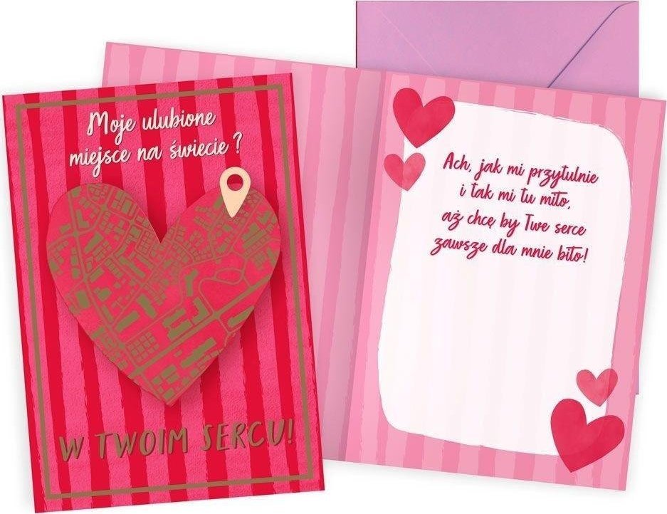 KUKARTKA Karnet B6 Walentynki