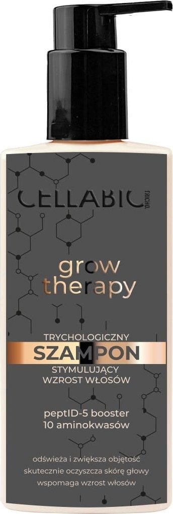 Claresa Cellabic Tricho Grow Therapy Men Szampon stymulujący wzrost włosów, 300 ml