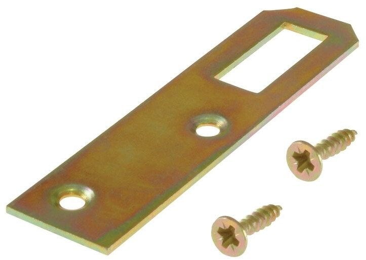 CUPBOARD FITTING 20X75X1.50 YELLOW/4PCS