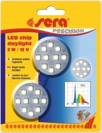 Sera Diody LED chip daylight 2 W / 12 V, 2szt/OPAK
