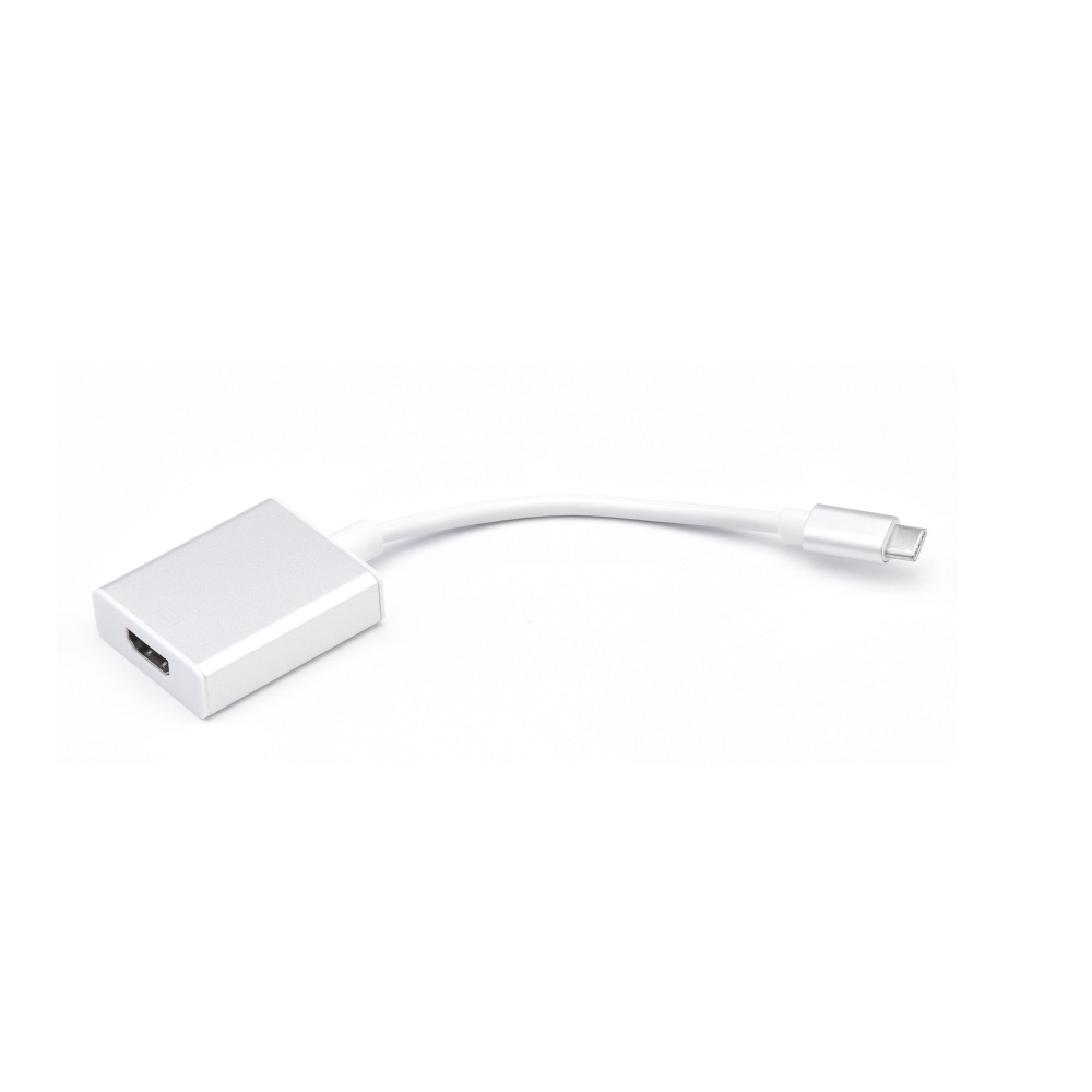 Adapter USB Partner Tele.com USB-C - HDMI Biały (5903396020278)
