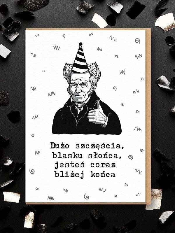 Karnet okolicznościowy Shopenhauer