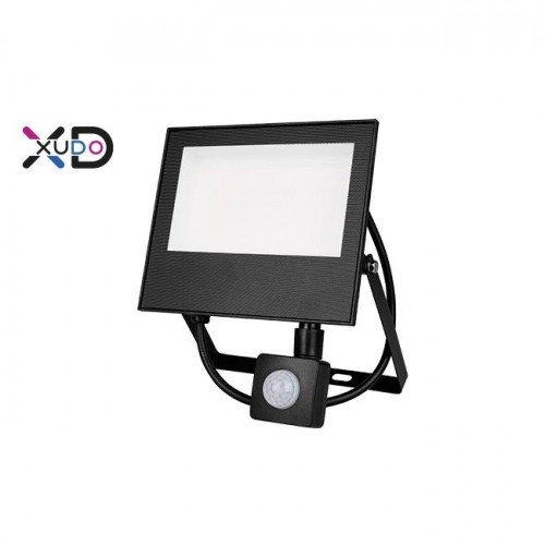 Naświetlacz LED SMD Mola 50W 4500K Czarny PIR