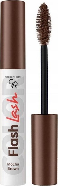 Golden Rose Flash Lash Kolorowy tusz do rzęs 9ml Brąz (08)