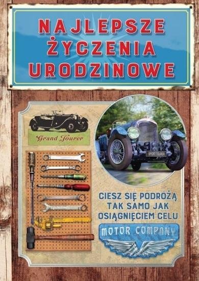 Trend Kartka okolicznościowa Urodziny MF25