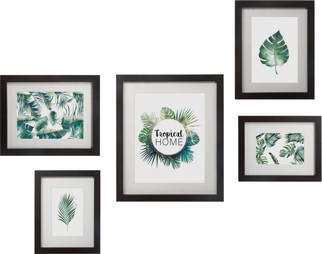 Ramka Atmosphera Komplet 5 ramek ściennych Ellen Black