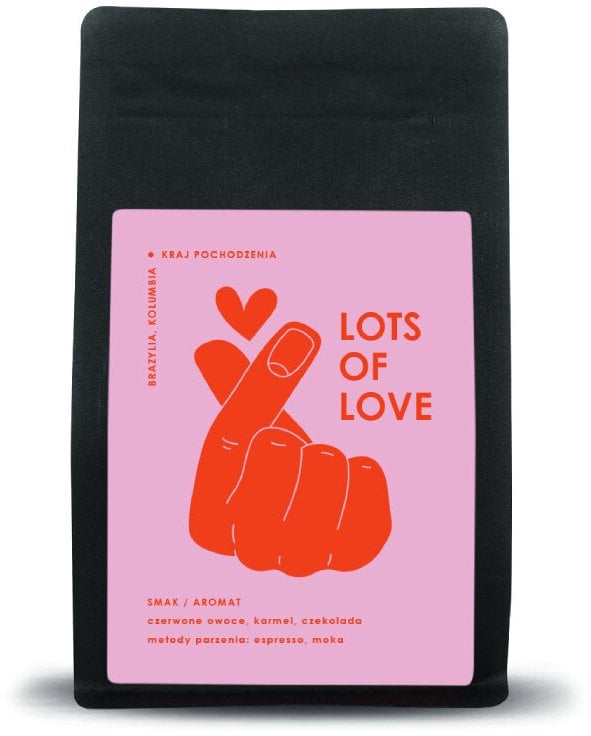 Kawa ziarnista MRC. Lots of love 250g