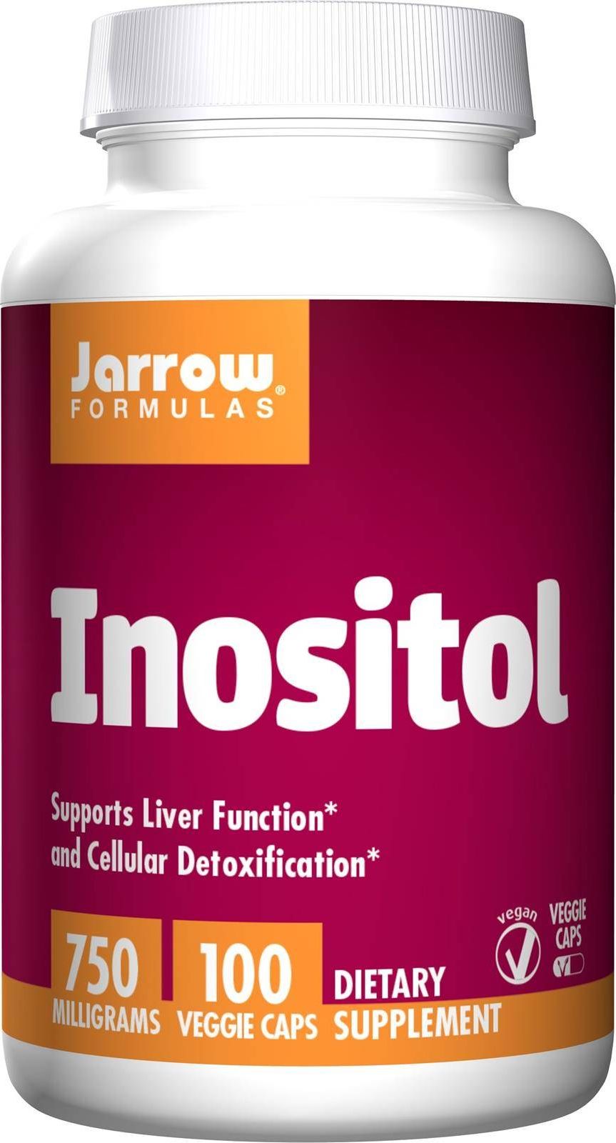 JARROW FORMULAS Jarrow Formulas - Inozytol, 750mg, 100 vkaps