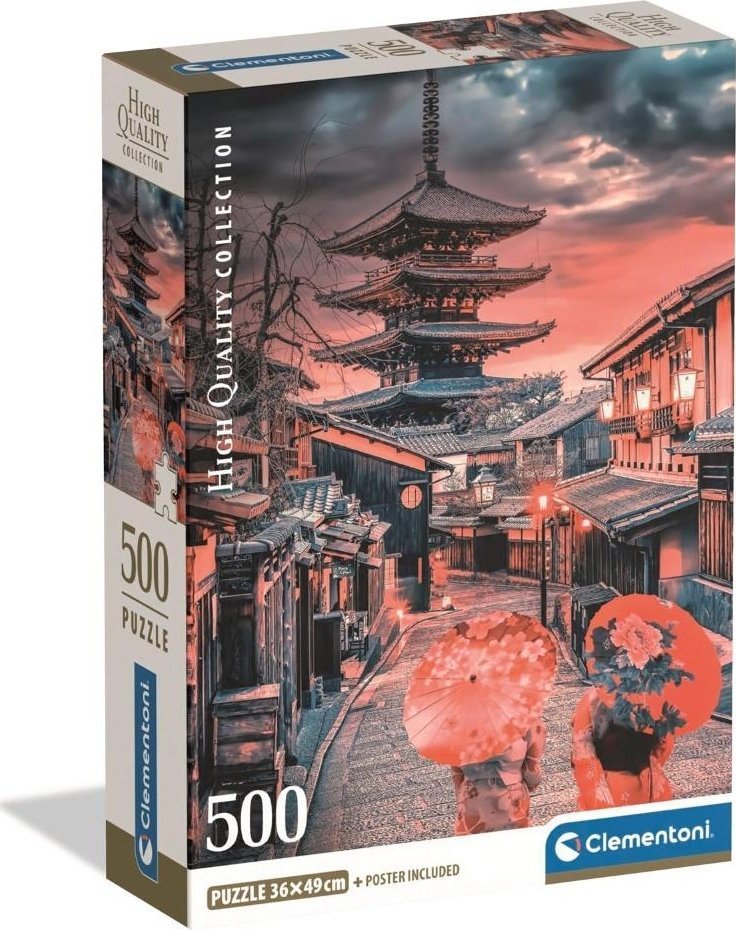 Clementoni Puzzle Compact Evening in Kyoto 500 elementów (35599)