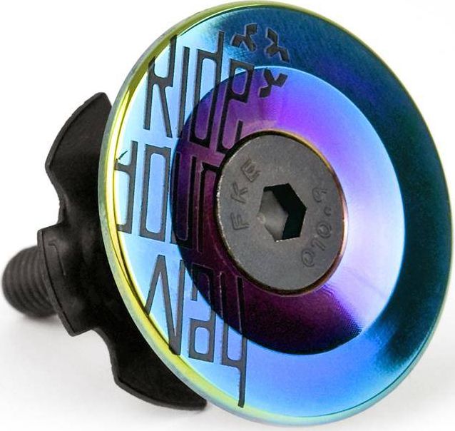 Dartmoor Kapsel+gwiazka ahead Dartmoor petrol tęczowy chrom 1 1/8"