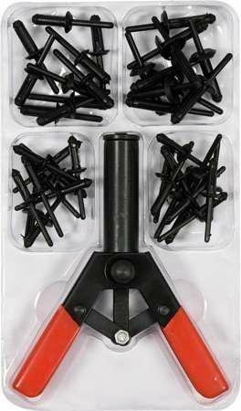 Yato Nitownica do nitów plastikowych KPL. 41el. (YT-35970)