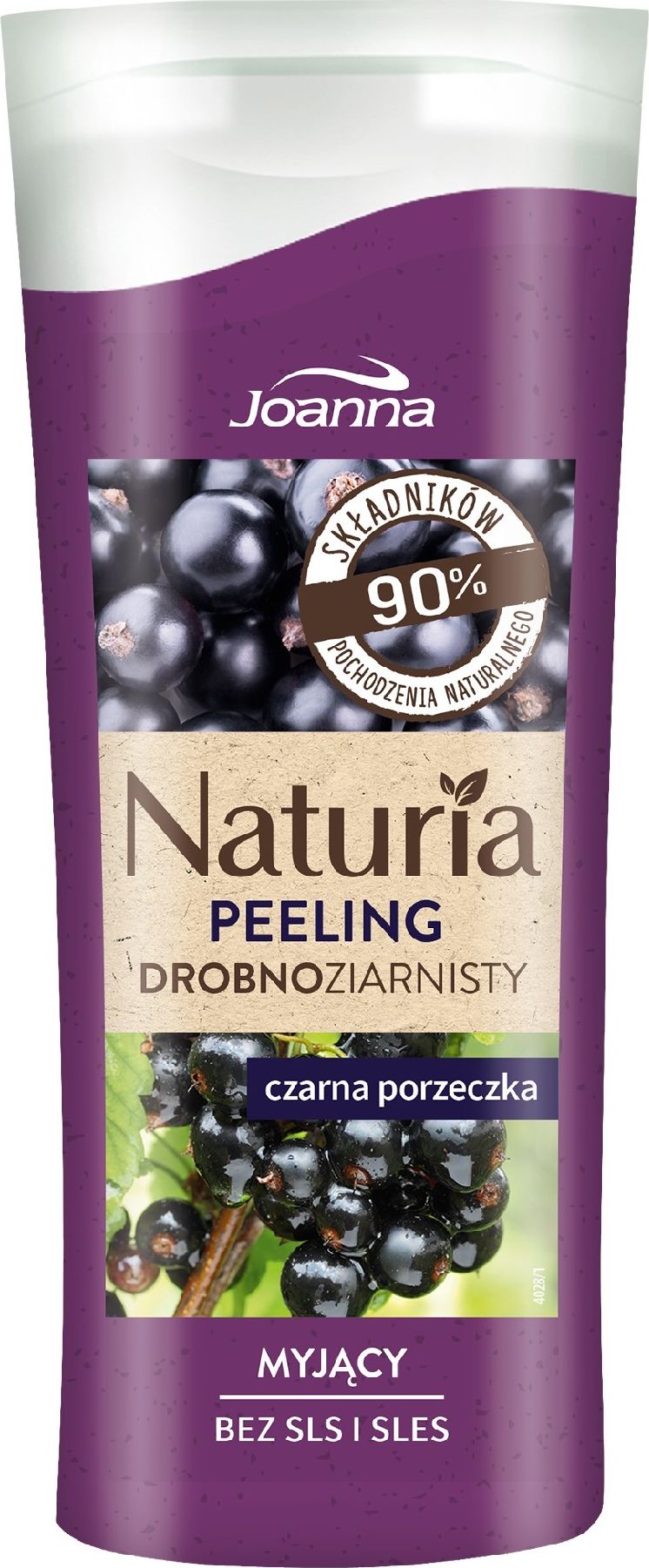 Joanna Joanna Naturia Peeling do ciała drobnoziarnisty Czarna Porzeczka 100g