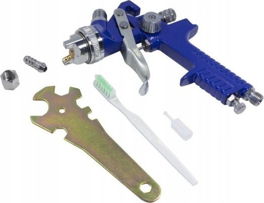 Forcekraft Pistolet lakierniczy dysza 1.4 mm zbior nik 600 ml