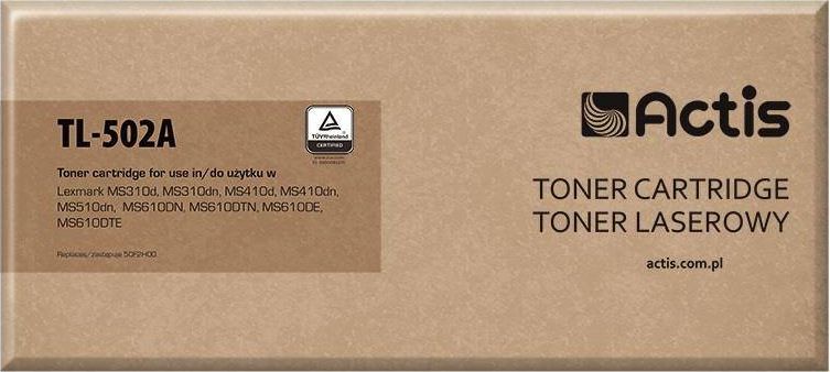 Toner Actis TL-502A Black Zamiennik 50F2H00 (TL-502A)