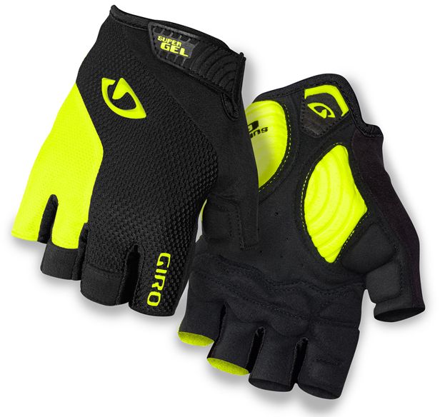 Giro Rękawiczki rowerowe Strade Dure SG black highlight yellow r. L (GR-7059114)