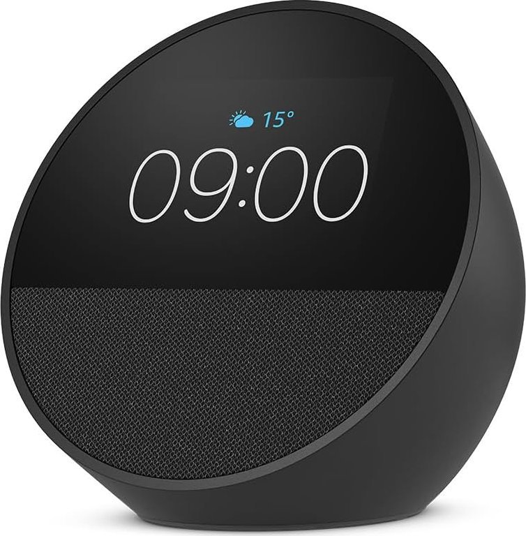 Głośnik Amazon Echo Spot 2024 czarny (B0C2S2J7JP)