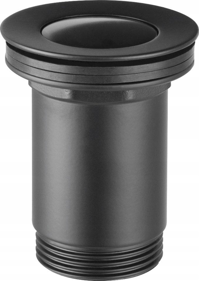 Ferro S283-BL-B SPUST KLIK-KLAK MAŁY G 1 1/4 CZARNY Z PRZELEWEM FERRO // S.SPUST.KLIK-KLAK-S283-BL-B