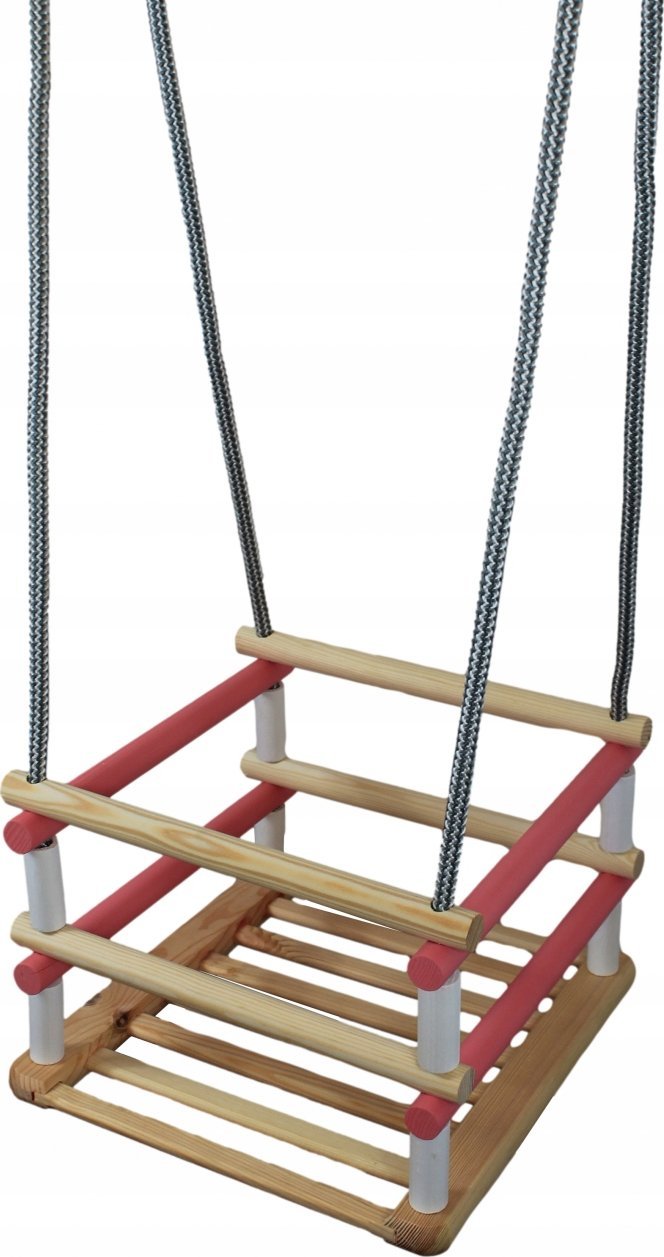 Huśtawka Huśtawka drewniana kolor Bączek 05538