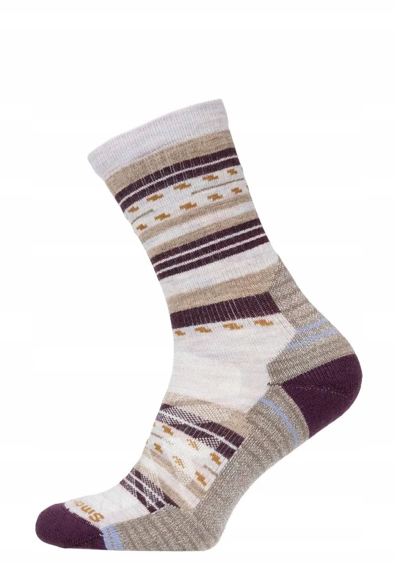 Smartwool W'S Hike Light Cushion Margarita Crew Socks, H76 | purple eclipse, S