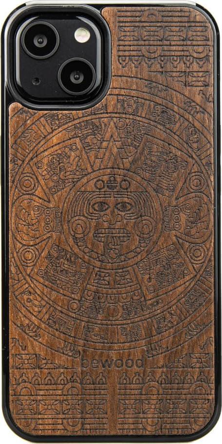 BeWood Drewniane Etui iPhone 13 KALENDARZ AZTECKI ZIRICOTE