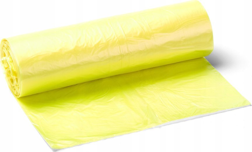 Worki na śmieci Schuller sato żółte 20x60 l