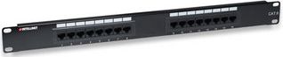 Intellinet Network Solutions Patch panel UTP Cat6 16 portów, 1U, czarny (519526)