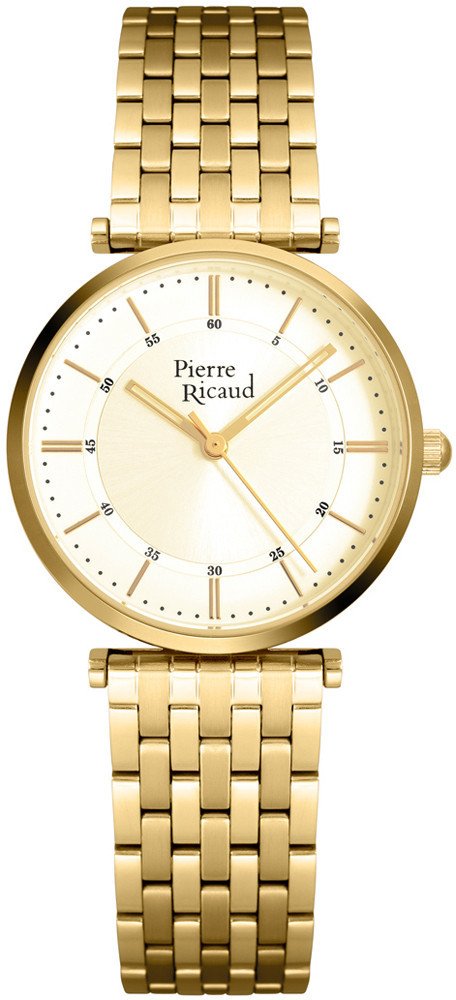 Zegarek damski Pierre Ricaud P51038.1111Q złoty