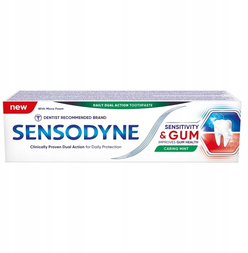 Sensodyne GSK Pasta NADWRAŻLIWOŚĆ I DZIĄSŁA 75ml