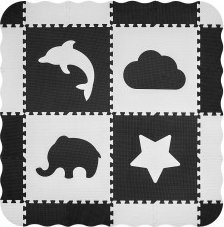 Milly Mally Mata piankowa puzzle Jolly 2x2 - Grey