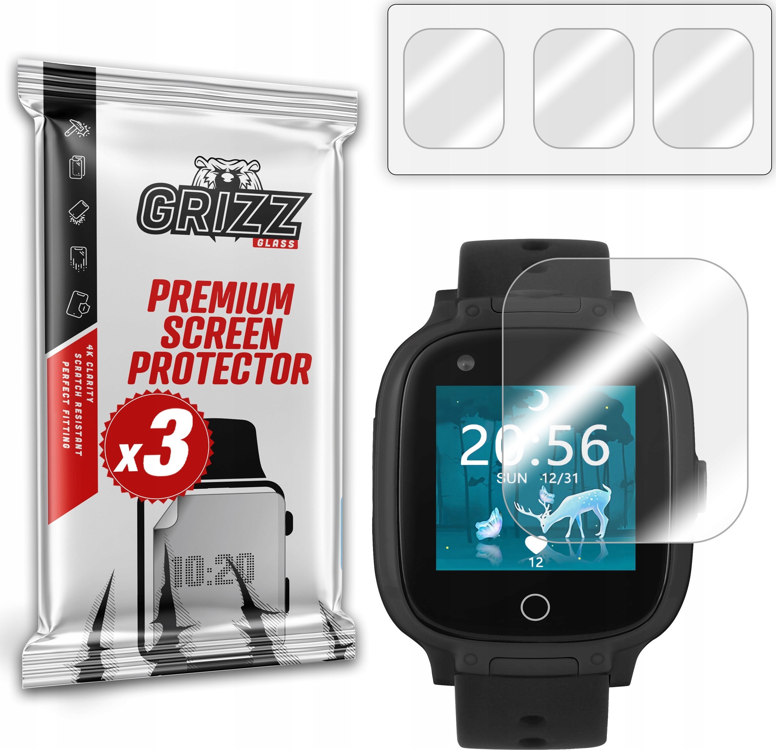 Folia hydrożelowa GrizzGlass Hydrofilm do Garett Kids Twin 4G