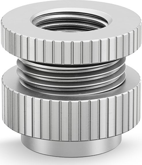 EK Water Blocks EK Water Blocks EK-Quantum Torque Pass-Through G1/4 - Satin Titanium