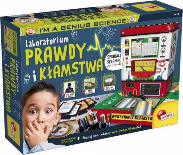 Lisciani LISCIANI I"M A GENIUS LABORATORIUM PRAWDY I KŁAMSTWA