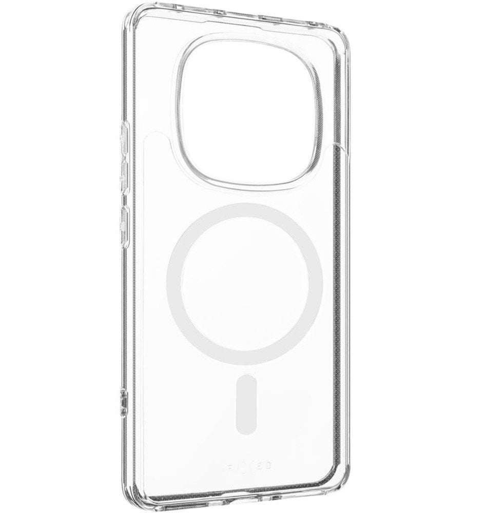 Fixed Fiksuotas galinis dangtelis | Xiaomi | Redmi Note 14 Pro 5G/POCO X7 | TPU/PC | Skaidrus | MagPure