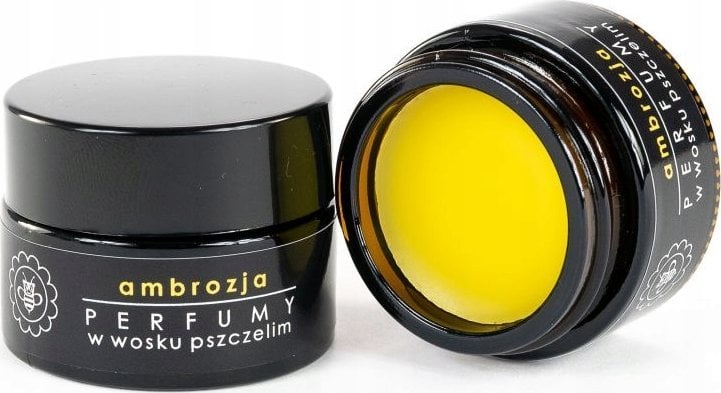 Alkotest MIODOWA MYDLARNIA_Perfumy w wosku pszczelim Ambrozja 15g