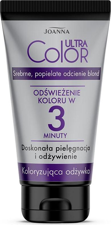 Joanna Joanna Ultra Color koloryzująca odżywka srebrne popielate odcienie blond 100g