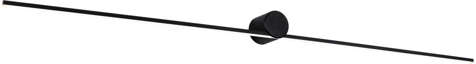 Oprawa ścienna SAVA LED nad lustro 13,5W 850lm 3000K 1200mm IP44 230V czarny matowy / metal