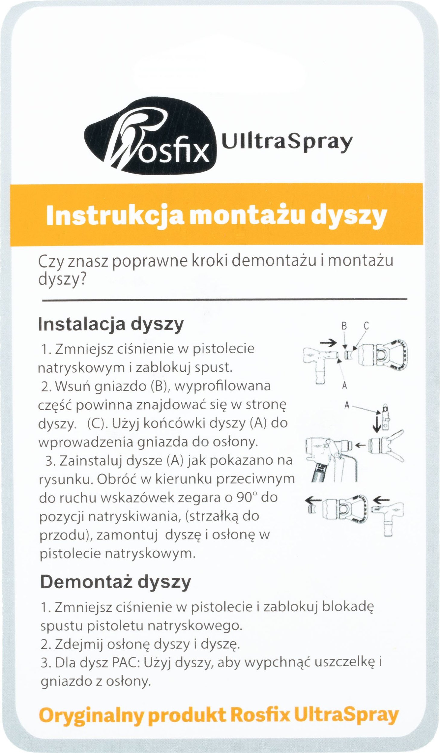 Rosfix DYSZA MALARSKA MODEL 643 AGREGAT PISTOLET MALARSKI