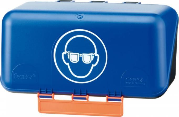 gebra Skrzynka na okulary SECU Mini Standard, niebieska