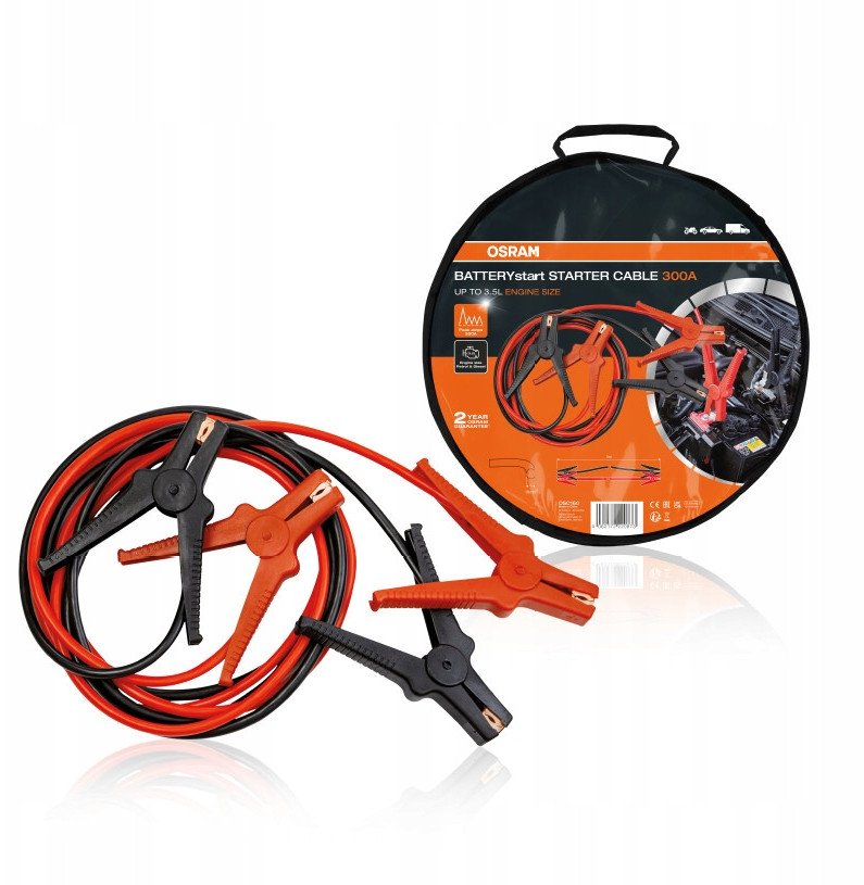 BOOSTER CABLES OSRAM 300 A